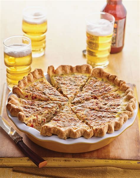italian-sausage-quiche-with-roasted-red-peppers image