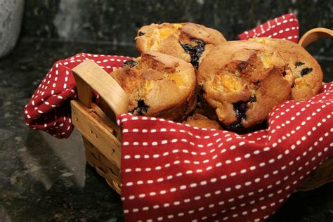 fresh-apricot-muffins-with-blueberries-recipe-the image