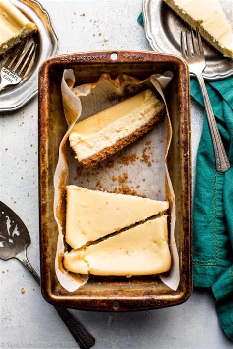 creamy-small-batch-cheesecake-sallys-baking-addiction image