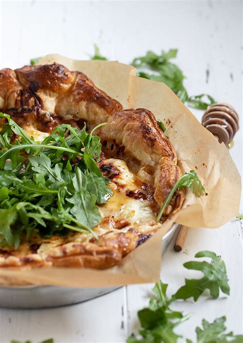 goat-cheese-tart-tarte-au-chvre-seasons-and-suppers image