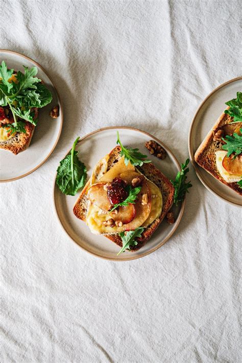 apple-cheddar-and-brie-open-face-sandwich-the image