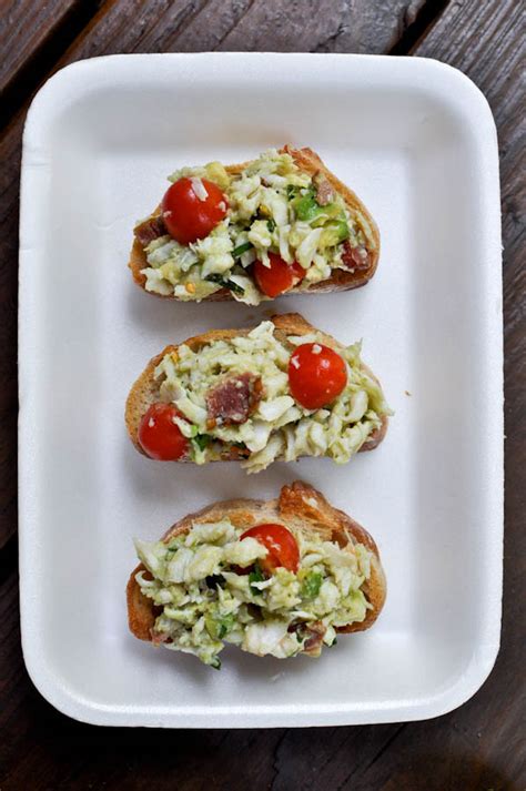 avocado-crab-crostini-how-sweet-eats image