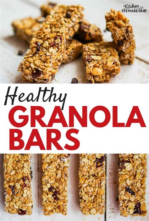 easy-recipe-for-healthy-homemade-granola-bars image