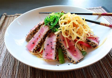 gluten-free-sesame-crusted-tuna-recipe-asian image