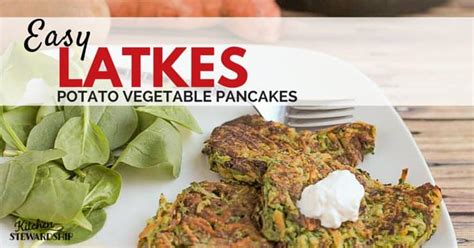 easy-potato-vegetable-pancakes-latkes-kitchen image