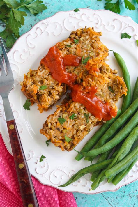 rice-and-lentil-loaf-vegetarian-recipe-grab-a-plate image