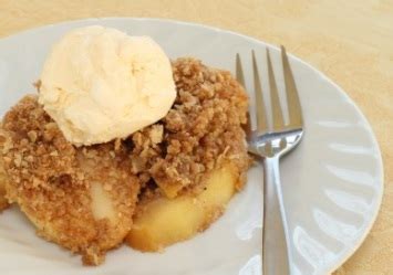 apple-crisp-recipe-or-apple-crumble-perfect-easy-dessert image