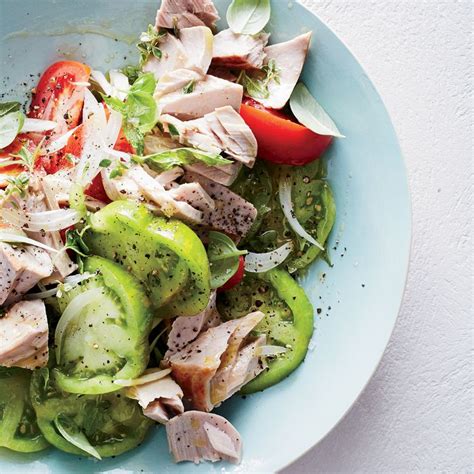 heirloom-tomato-salad-with-tuna-confit-recipe-george-mendes image