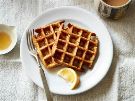 recipe-meyer-lemon-cornmeal-waffles-food-network image