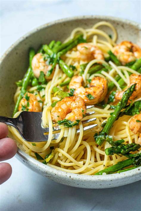 sheet-pan-shrimp-and-asparagus-recipe-simply image