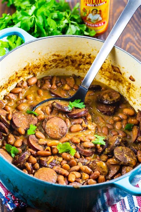 pintos-and-sausage-spicy-southern-kitchen image