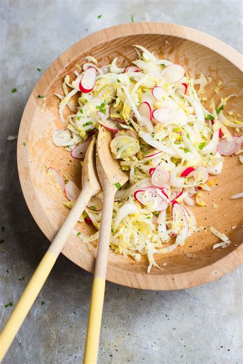 endive-radish-salad-ricotta-toast-with-food image