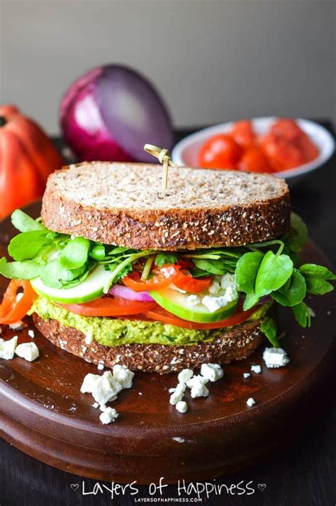 loaded-mediterranean-veggie-sandwich-layers-of image