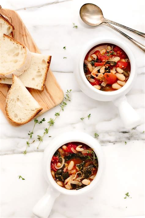 vegan-tuscan-kale-white-bean-stew-blissful-basil image