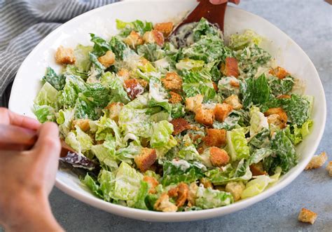 caesar-salad-recipe-with-homemade-caesar-salad image