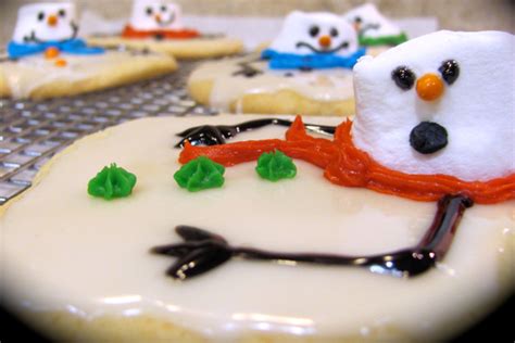 melted-snowman-cookies-recipe-my-imperfect-kitchen image