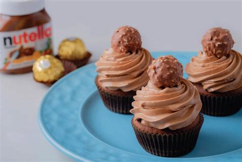 nutella-cupcakes-with-creamy-nutella-frosting-chef image