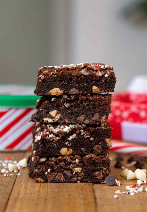 easy-candy-cane-brownies-recipe-from-scratch image
