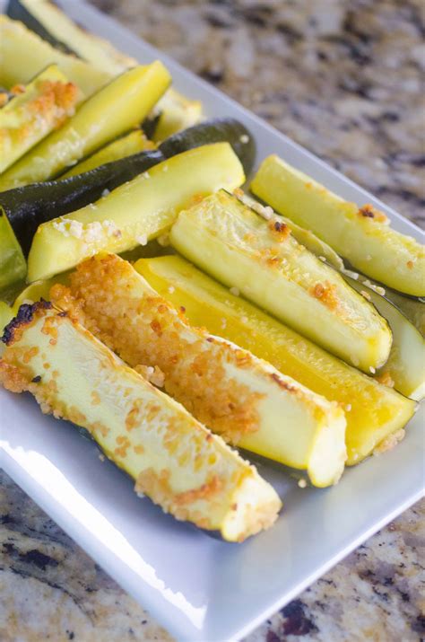 garlic-lemon-oven-baked-zucchini-easy-vegetable-side image