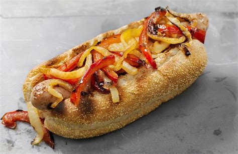 recipe-of-the-day-sausage-and-pepper-hero-sandwiches image