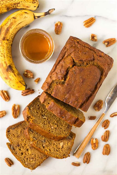pumpkin-banana-bread-healthy-and-moist-well-plated image