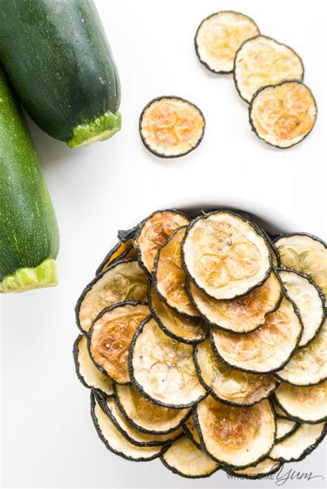 baked-zucchini-chips-wholesome-yum image