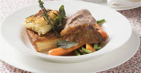 roast-leg-of-lamb-with-potato-gratin-recipe-eat image