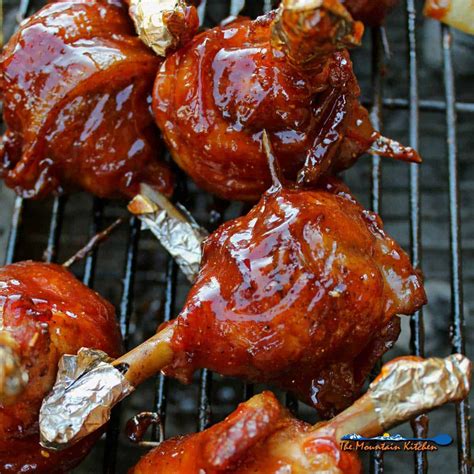 bacon-wrapped-bbq-chicken-lollipops-the image