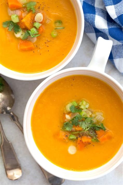 carrot-ginger-soup-recipe-the-harvest-kitchen image