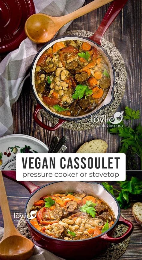 vegan-cassoulet-french-white-bean-stew-presure image
