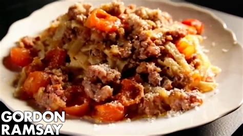 tagliatelle-with-quick-sausage-meat-bolognese image
