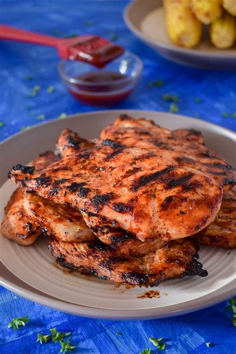 how-to-grill-chicken-breasts-with-barbecue-sauce image