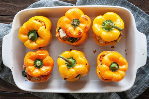 vegetarian-stuffed-peppers-recipe-simply image