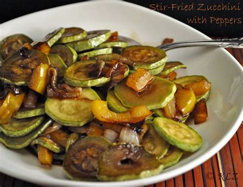 stir-fried-zucchini-with-pepper image