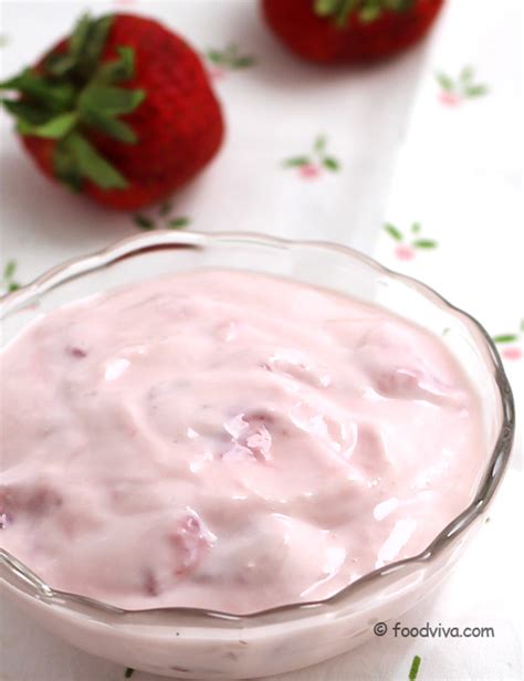 sweet-and-creamy-strawberry-flavored-yogurt image