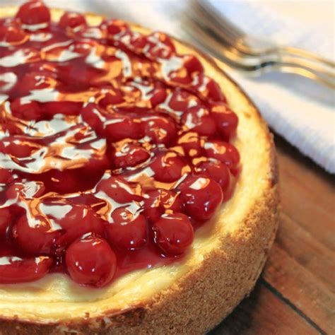 classic-baked-cherry-cheesecake-baking-with-mom image