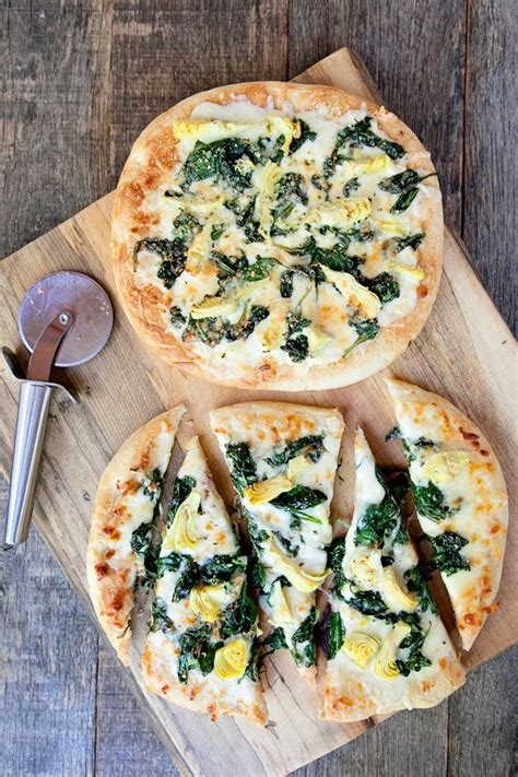 spinach-artichoke-white-pizza-blue-jean-chef image