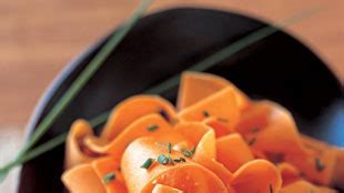 orange-glazed-carrot-ribbons-recipe-bon-apptit image