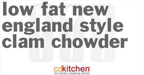 low-fat-new-england-style-clam-chowder image