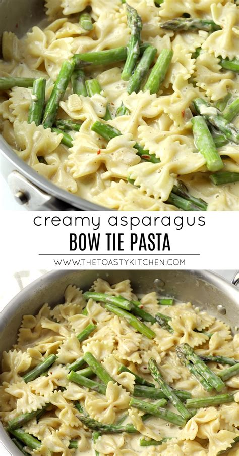 creamy-asparagus-bow-tie-pasta-the-toasty-kitchen image