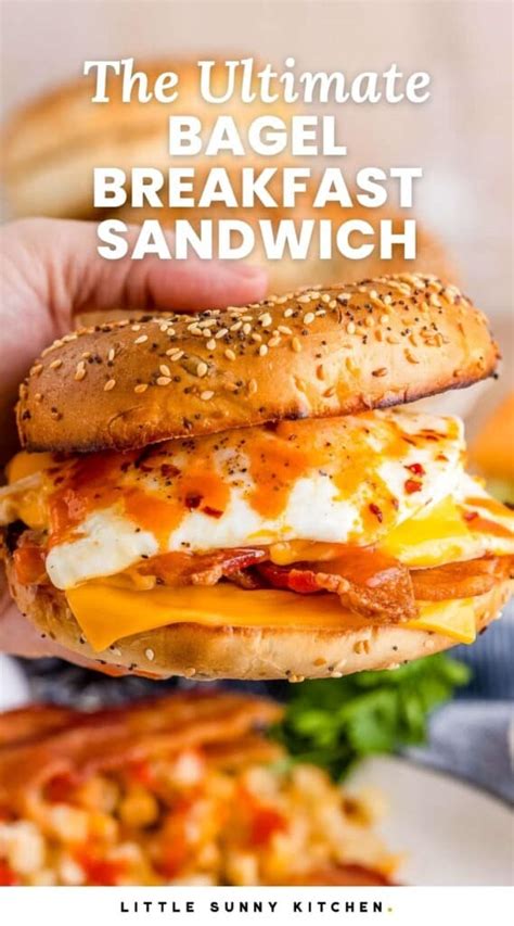 the-ultimate-bagel-breakfast-sandwich-little-sunny image