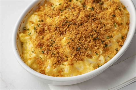 cauliflower-and-cheese-casserole-recipe-the-spruce image