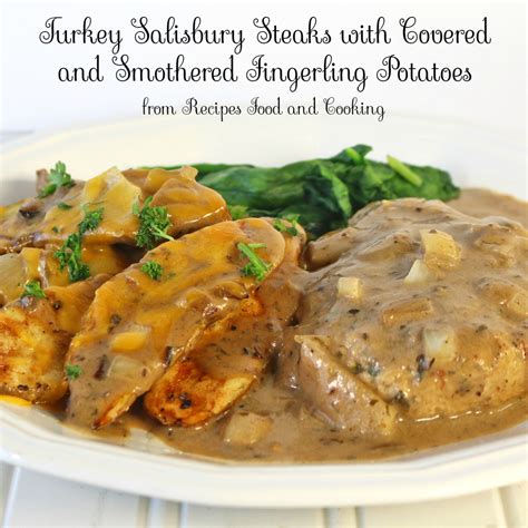 easy-turkey-salisbury-steaks-recipes-food-and-cooking image