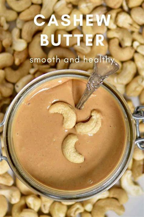 how-to-make-homemade-cashew-butter-alphafoodie image