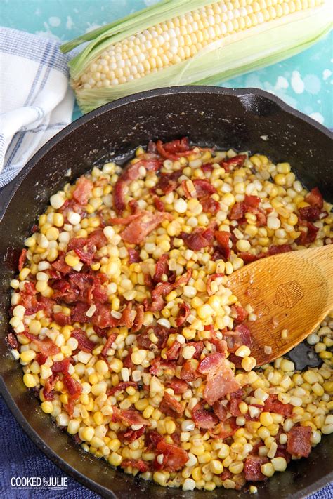southern-fried-corn-with-bacon-recipe-cooked-by-julie image