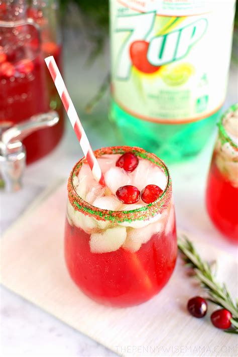 sparkling-cranberry-lime-holiday-punch-the image
