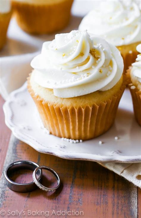 white-wedding-cupcakes-sallys-baking-addiction image