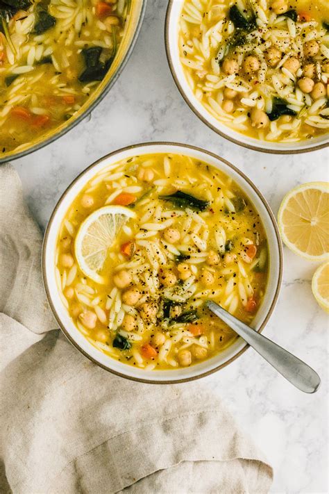 lemon-chickpea-orzo-soup-nourished-by-nutrition image