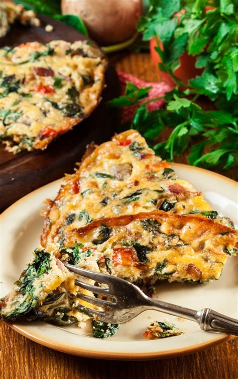air-fryer-spinach-and-mushroom-frittata-recipe-my image