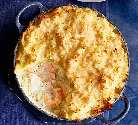creamy-fish-leek-pie-recipe-bbc-good-food image